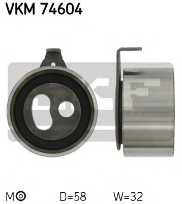 VKM 74604 SKF Ролик модуля натягувача ременя1